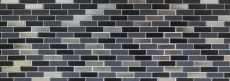 Mosaïque composite céramique noir argent chromé baguettes miroir carrelage MOS26-0317_f | 10 tapis mosaïque