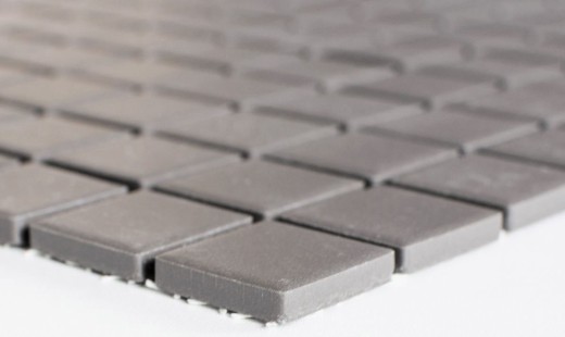 Mosaïque Carreau céramique brun non émaillé Carreau de salle de bain MOS18-CU050_f