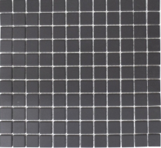 Mosaïque Carreau céramique noir non émaillé Bac de douche Carreau de sol MOS18B-0311-R10_f