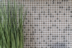 Mosaïque ECO GLAS Enamel cream mat MOS140-03C_f | 10 Tapis de mosaïque