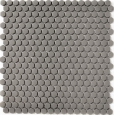 Mosaïque ECO GLAS Hexagon Enamel cream mat MOS140-HX13C_f | 10 Tapis de mosaïque