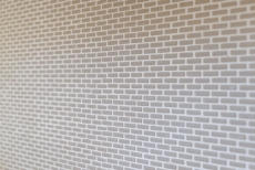 Mosaïque ECO GLAS Brick Enamel cream mat MOS140-B23C_f | 10 Tapis de mosaïque