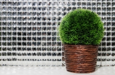 Carreau de mosaïque Translucide cristal Mosaïque de verre Crystal Glitter argent MOS130-0208_f | 10 Tapis de mosaïque