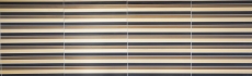 Mosaïque fond aluminium baguettes alu noir bronze or fond cuisine MOS49-B301_f