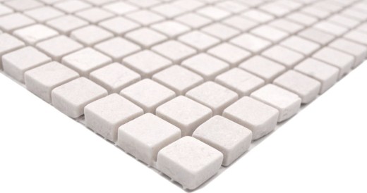 Mosaïque Marbre Pierre naturelle crème Botticino Anticato MOS38-0104_f