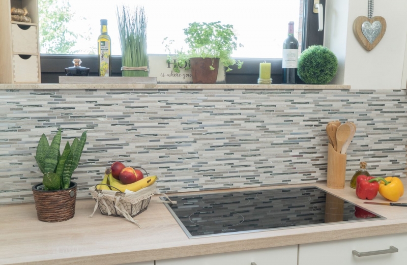 Carreau de mosaïque Translucide inox blanc Bois composite Mosaïque de verre Crystal pierre acier wood white MOS86-SV85_f