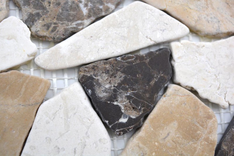 Marbre Bordure Bordure Ciot Castanao Biancone MOSBOR-CB15_f