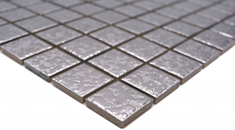 Carreau de mosaïque céramique SILBER structure mur carrelage cuisine MOS18-0207_f