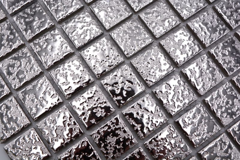 Carreau de mosaïque céramique SILBER structure mur carrelage cuisine MOS18-0207_f