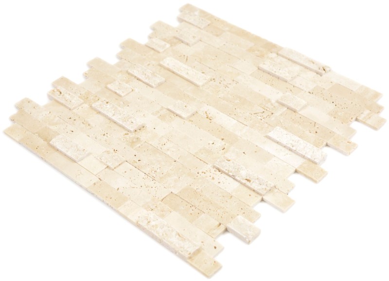 Pierre naturelle composite Travertine beige MOS200-M42_f