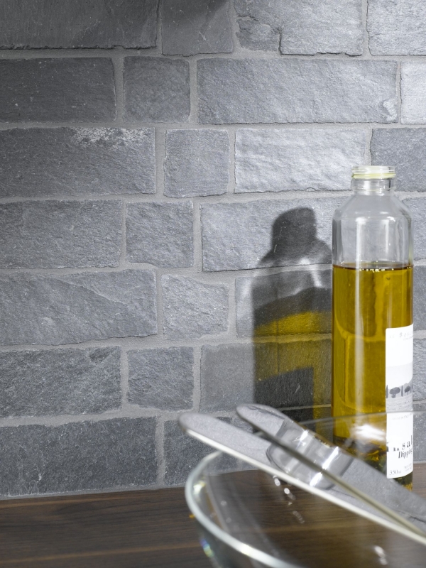 Mosaïque Ardoise Pierre naturelle Brick anthracite Black Jack MOS34-0208_f