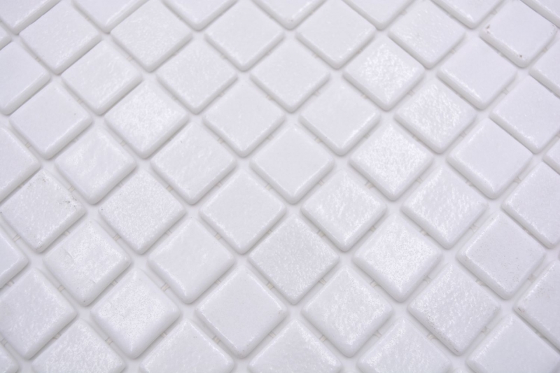 Carreau de mosaïque Mosaïque de piscine blanc antislip antidérapant MOS220-VP100PAT