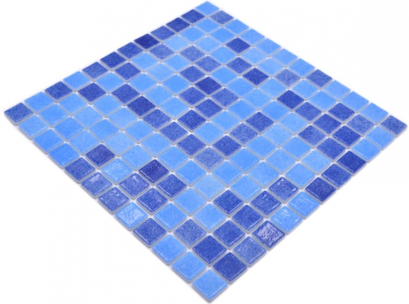 Mosaïque piscine Mosaïque piscine bleu mix salle de bain douche MOS220-1158U