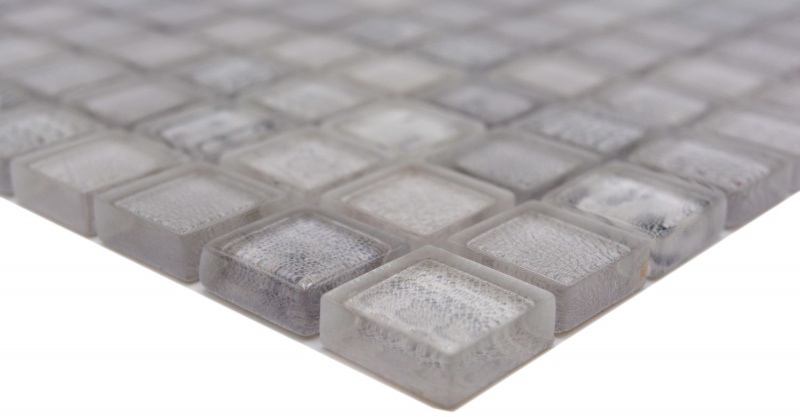 Mosaïque de verre Carreau de mosaïque blanc brillant Afrique mur cuisine salle de bain douche MOS68-WL14