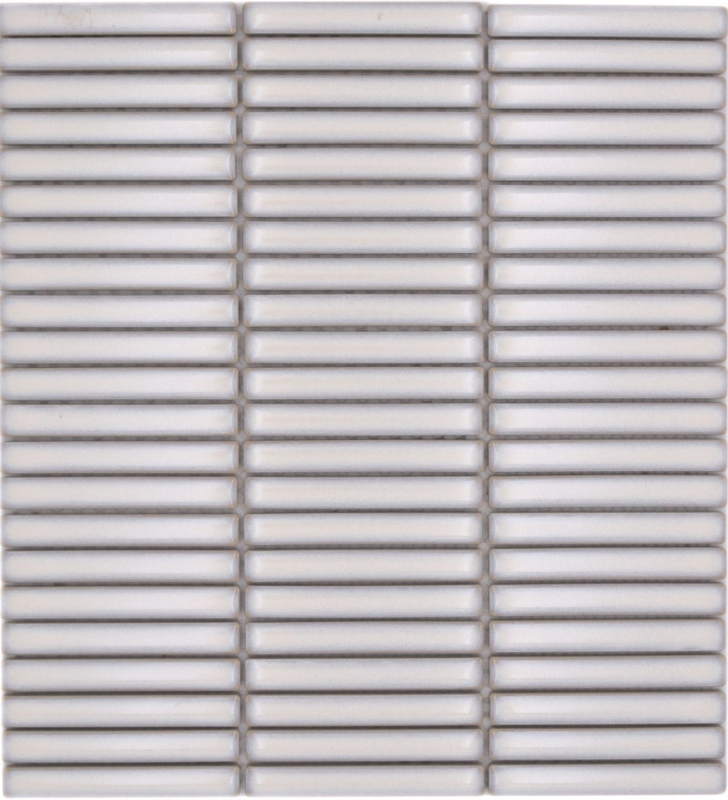Mosaïque céramique Carreaux de mosaïque vieux blanc brillant mur cuisine salle de bain douche MOS24-CG31