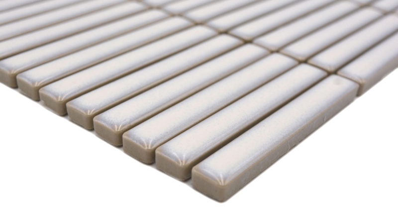 Mosaïque céramique Carreaux de mosaïque vieux blanc brillant mur cuisine salle de bain douche MOS24-CG31