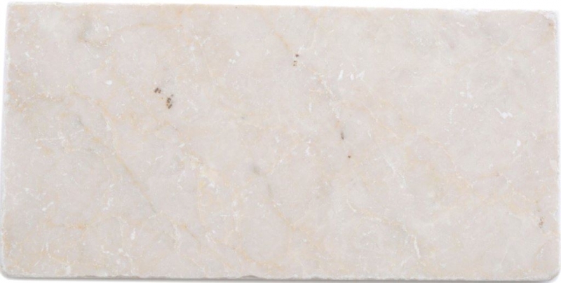 Pierre naturelle Carreaux de mosaïque Marbre ivoire mat mur sol cuisine salle de bain douche MOSF-45-M410