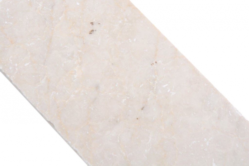 Pierre naturelle Carreaux de mosaïque Marbre ivoire mat mur sol cuisine salle de bain douche MOSF-45-M410