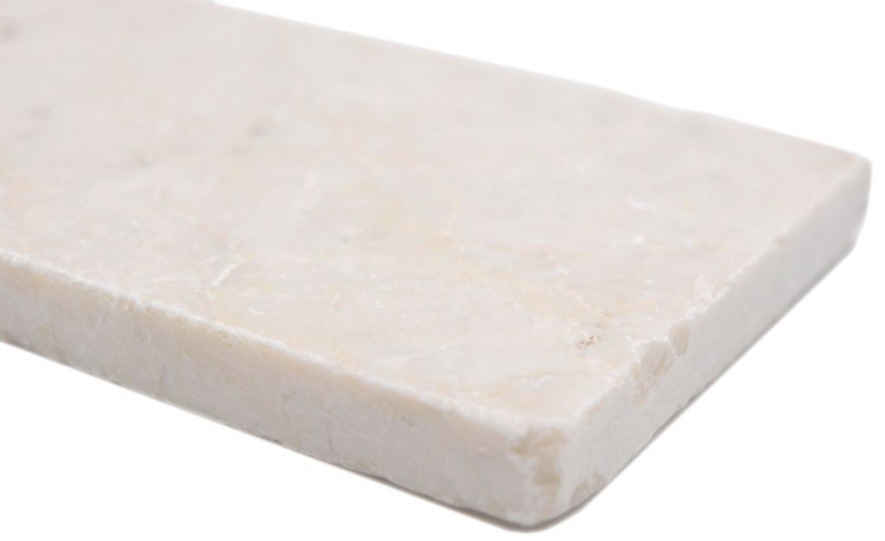 Pierre naturelle Carreaux de mosaïque Marbre ivoire mat mur sol cuisine salle de bain douche MOSF-45-M410