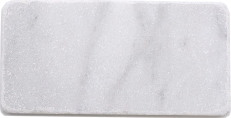 Pierre naturelle Carreaux de mosaïque Marbre blanc mat mur sol cuisine salle de bain douche MOSF-45-M420