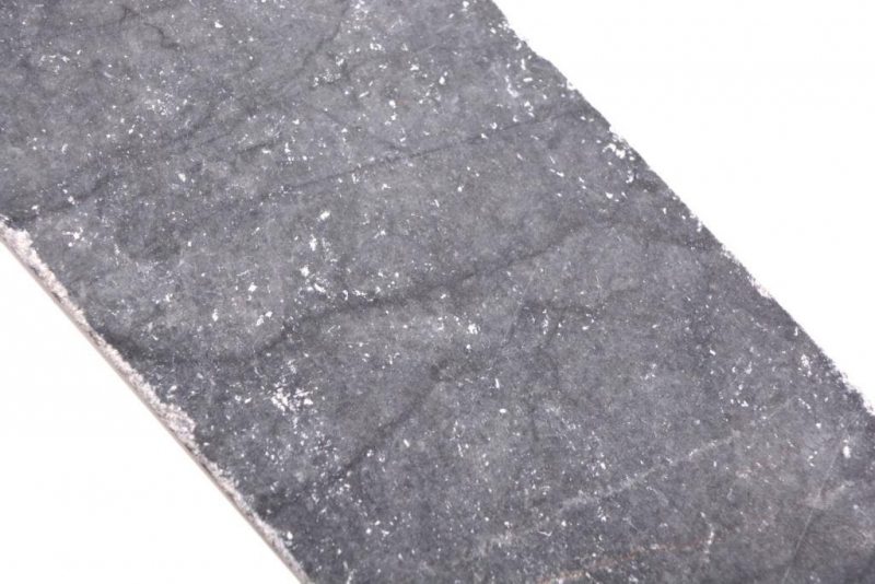 Pierre naturelle Carreaux de mosaïque Marbre noir mat mur sol cuisine salle de bain douche MOSF-45-M430
