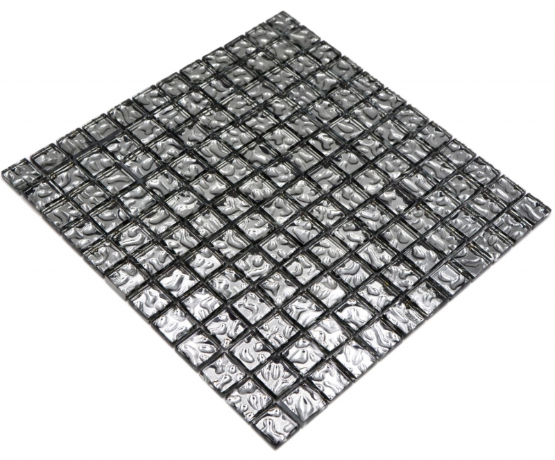 Mosaïque de verre Carreau de carrelage Carreau de revêtement mural Dos de cuisine MOS78-8BS4_f