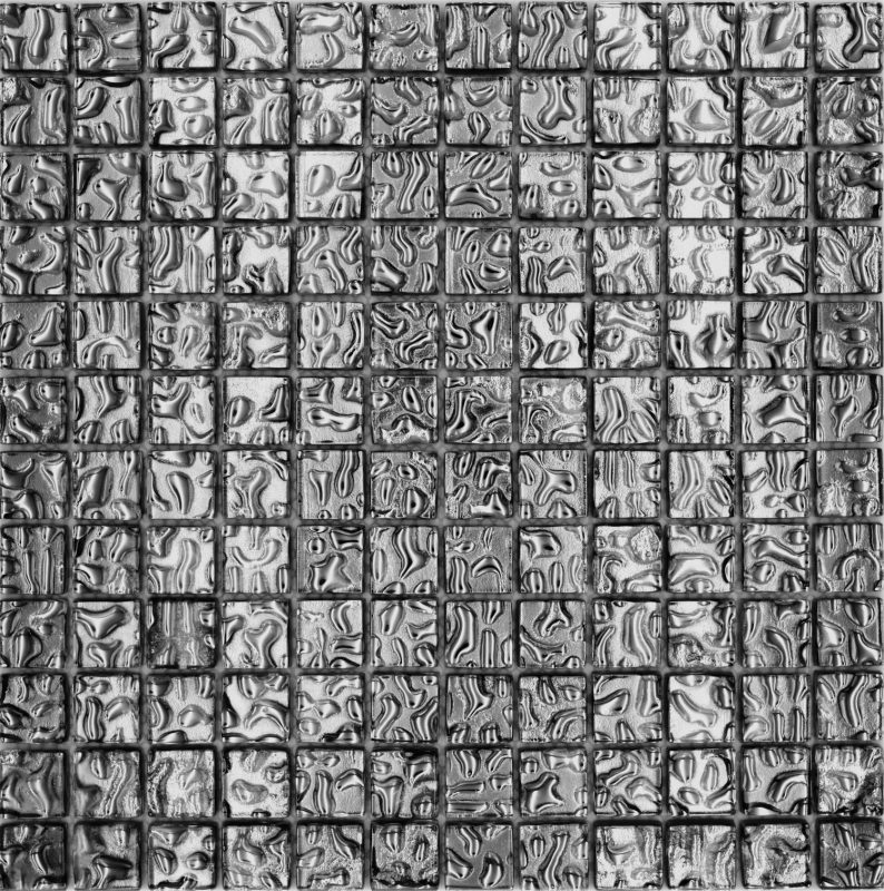 Échantillon manuel de mosaïque de verre Carreau de carrelage mural Revêtement mural de fond de cuisine MOS78-8BS4_m