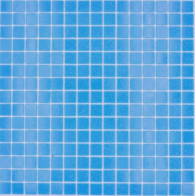 Mosaïque de verre Carreau de mosaïque bleu Spots douche SALLE DE BAINS MUR cuisine - MOS200-A14-N