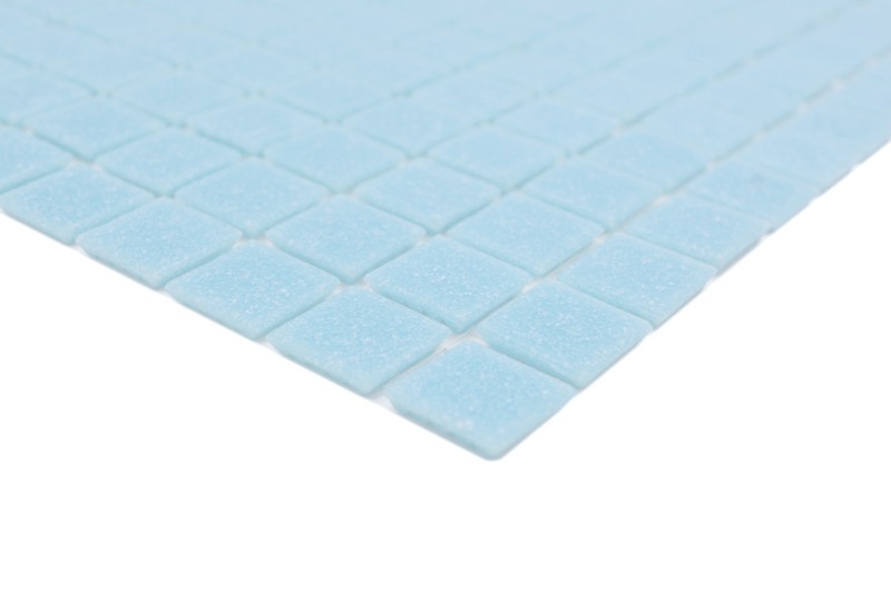 Mosaïque de verre Carreau de mosaïque bleu clair Spots de douche BAD WAND mur de cuisine - MOS200-A11-N