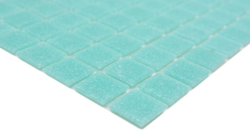 Mosaïque de verre Carreau de mosaïque Vert turquoise Spots douche SALLE DE BAINS MUR cuisine - MOS200-A62-N