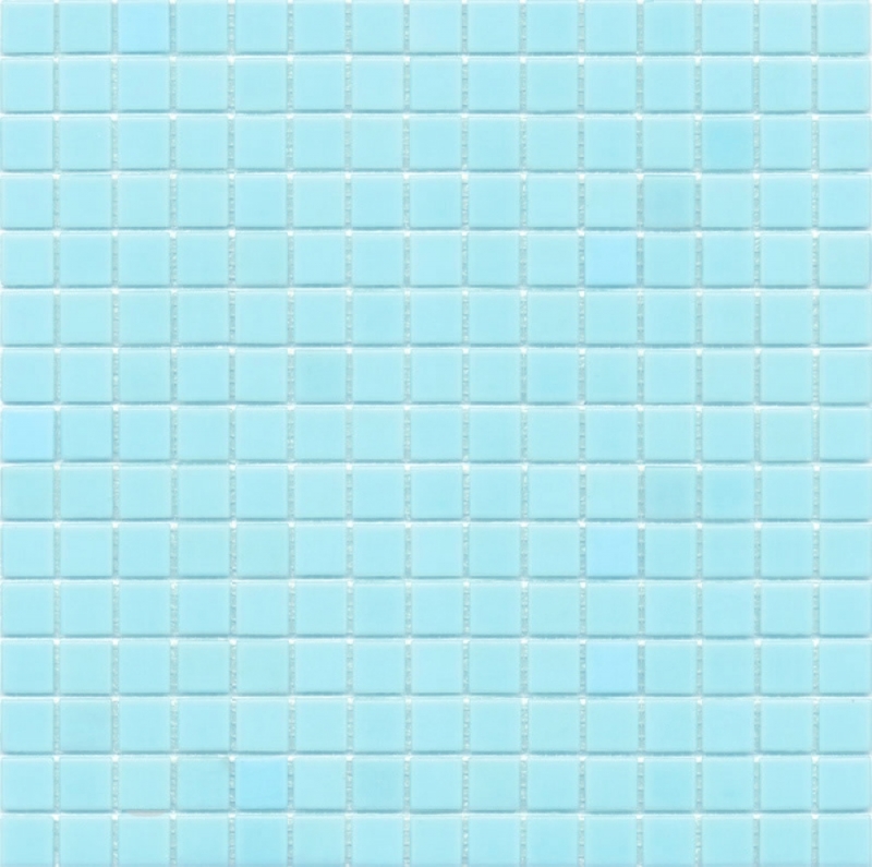 Mosaïque de verre Mosaïque bleu glacé Mosaïque de piscine - MOS200-A04