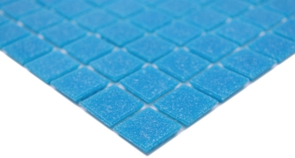 Mosaïque de verre Bleu clair Mosaïque de piscine - MOS200-A14-P