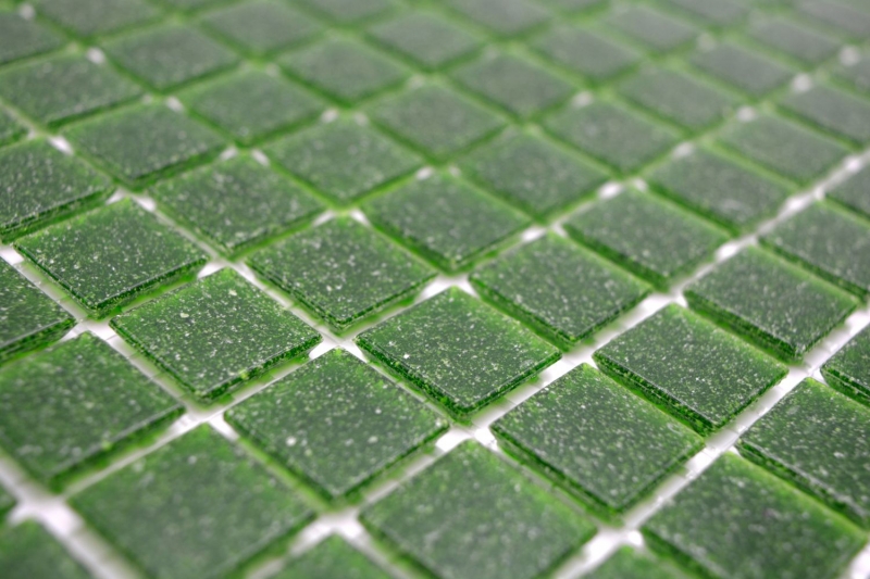Mosaïque de verre Carreaux de mosaïque vert foncé Miroir de fond de cuisine MOS200-A26