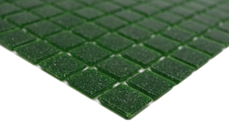 Mosaïque de verre Carreaux de mosaïque vert foncé Miroir de fond de cuisine MOS200-A26