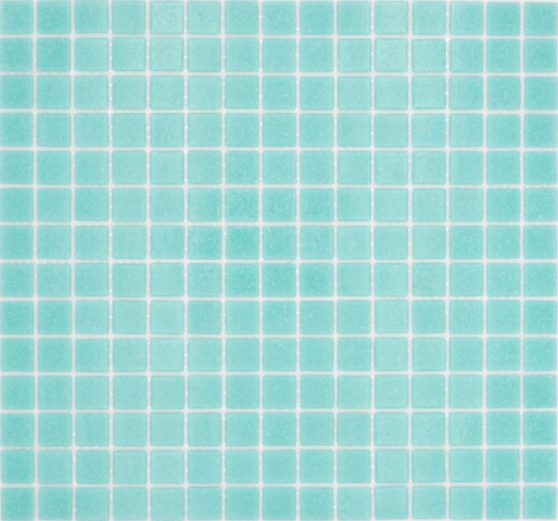 Mosaïque de verre Carreau de mosaïque turquoise clair vert Miroir de fond de cuisine MOS200-A62
