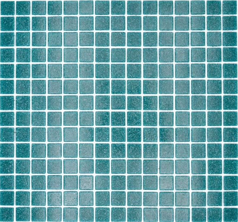 Mosaïque de verre Carrelage turquoise foncé vert Miroir de cuisine MOS200-A67