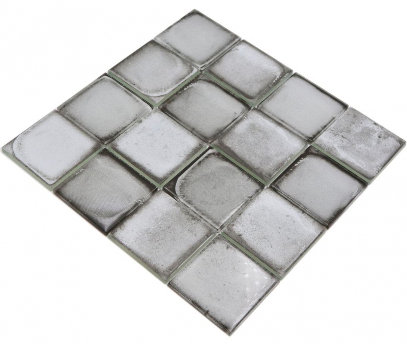 Mosaïque de verre Carreau de mosaïque Retro Vinatage Ciment Style gris pastel MOS88-S02