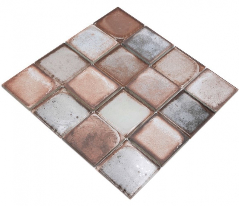 Mosaïque de verre Carreau de mosaïque Retro Vinatage Ciment Style Beige Pastel MOS88-S06