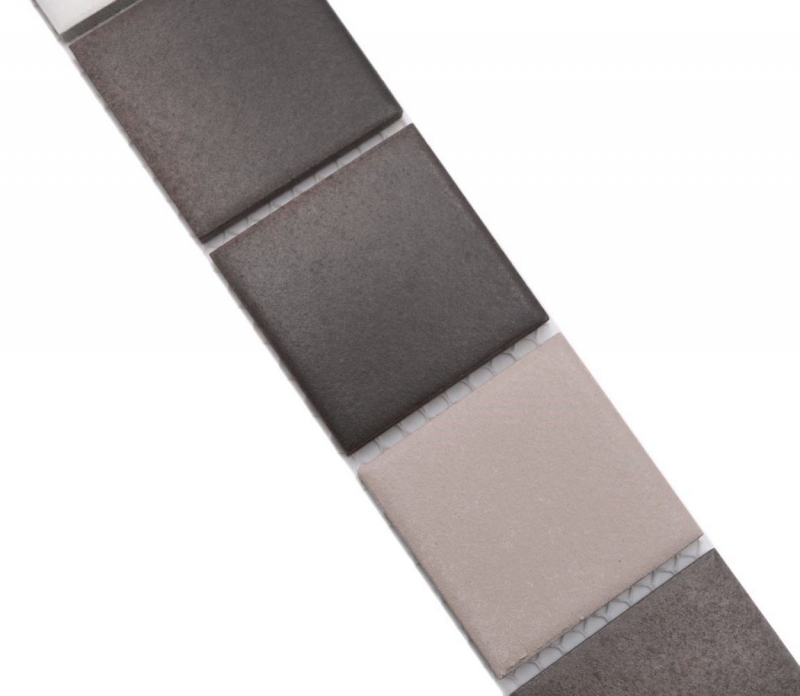 Mosaïque Borde Bordüre beige brun Céramique MOS14BOR-1213