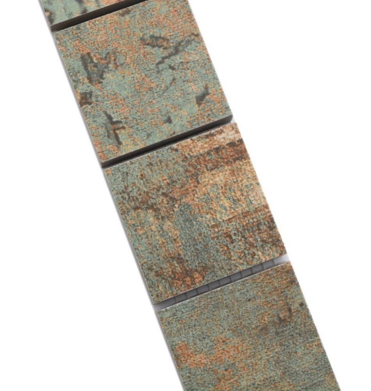 Mosaïque Borde Bordure Vintage 47 mix beige-brun-vert MOS14BOR-47CB