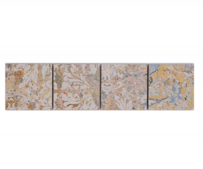 Mosaïque Bordures Vintage Sand 71 mix clair MOS16BOR-71CS