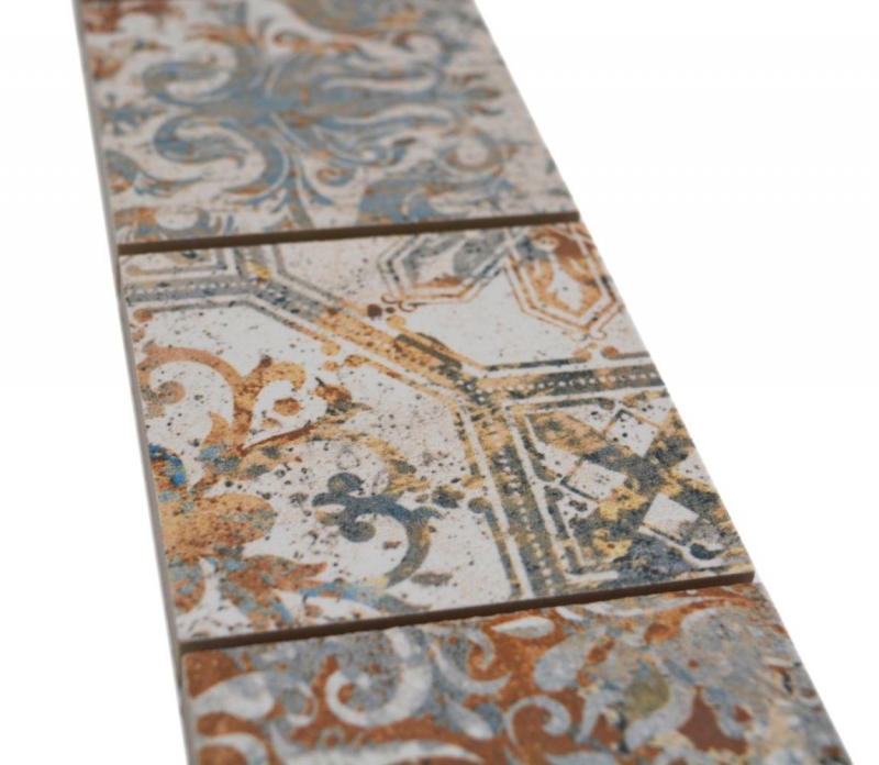 Mosaïque Bordures Vintage 71 Couleur mix MOS16BOR-71CV