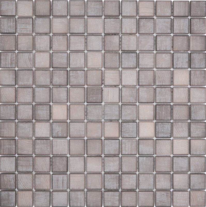 Jasba Senja Pure Mosaïque grès cérame shabby brown mat aspect bois cuisine salle de bains douche MOSJB22 1 tapis