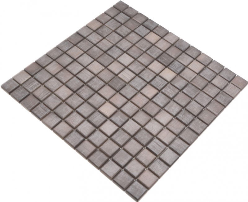 Jasba Senja Pure Mosaïque grès cérame shabby brown mat aspect bois cuisine salle de bains douche MOSJB22 1 tapis