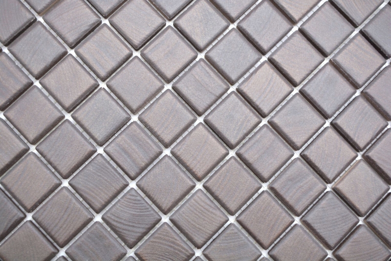 Jasba Senja Pure Mosaïque Céramique Grès cérame wengé mat aspect bois Cuisine Salle de bains Douche MOSJB28 1 tapis