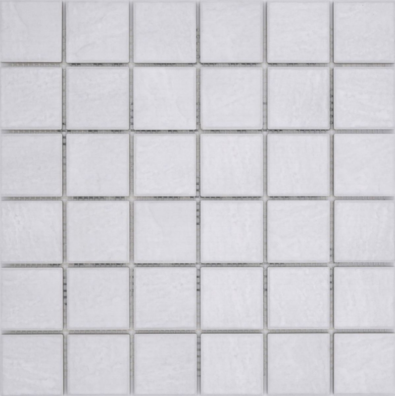 Céramique Mosaïque Carreaux Jasba blanc pierre mat aspect pierre mur cuisine carreaux salle de bain mur douche / 10 tapis mosaïque