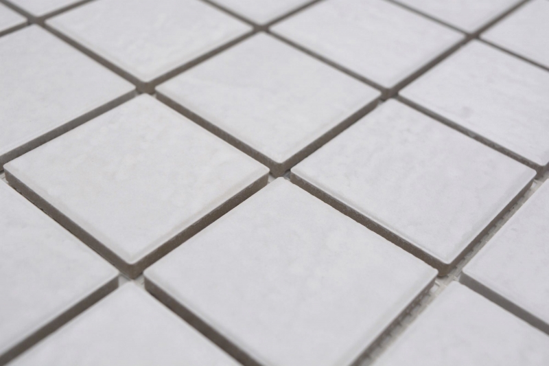 Céramique Mosaïque Carreaux Jasba blanc pierre mat aspect pierre mur cuisine carreaux salle de bain mur douche / 10 tapis mosaïque