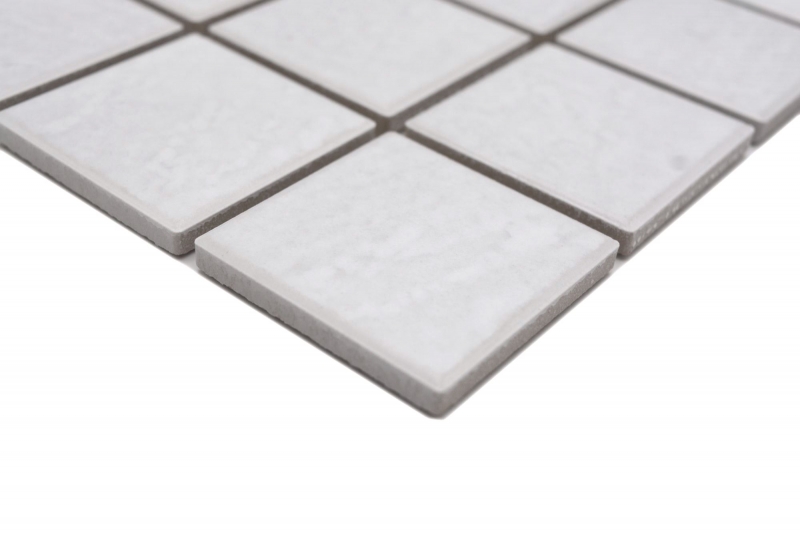 Céramique Mosaïque Carreaux Jasba blanc pierre mat aspect pierre mur cuisine carreaux salle de bain mur douche / 10 tapis mosaïque