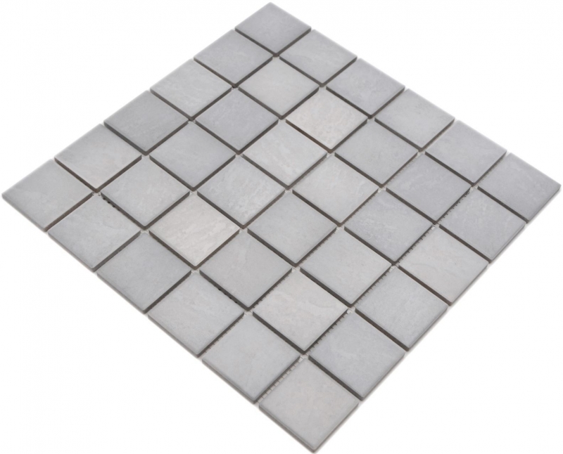 Céramique Mosaïque Jasba gris rocheux mat aspect pierre mur cuisine carrelage salle de bain mur douche / 10 tapis mosaïque