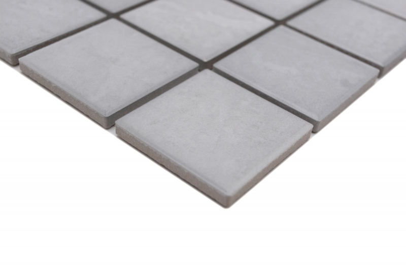Céramique Mosaïque Jasba gris rocheux mat aspect pierre mur cuisine carrelage salle de bain mur douche / 10 tapis mosaïque